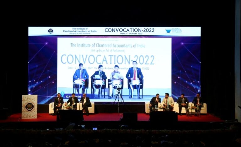 The Institute of Chartered Accountants of India (ICAI) organised its Convocation Ceremony