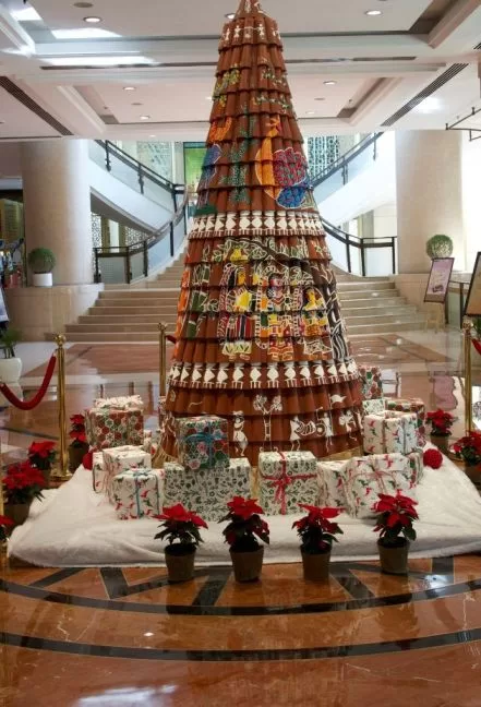 Christmas Tree at Welcomhotel Sheraton New Delhi