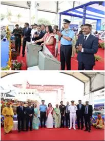 Launch of fifth and sixth ships ‘Agre’ and ‘Akshay’ in Kolkata