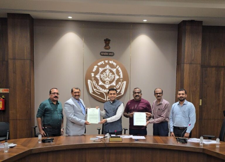 Child Help Foundation (CHF) Signs a Memorandum of Understanding (MoU) with the Government of Goa’s CSR Division