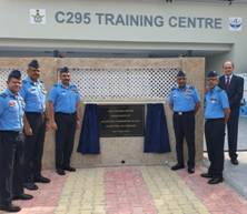 C-295 Full Motion Simulator commissioned at Air Force Station Agra