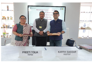 TRIFED & Rooftop Sign MoU to Empower Tribal Artisans