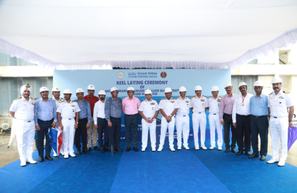 Construction of last ship (BY 530) started at CSL