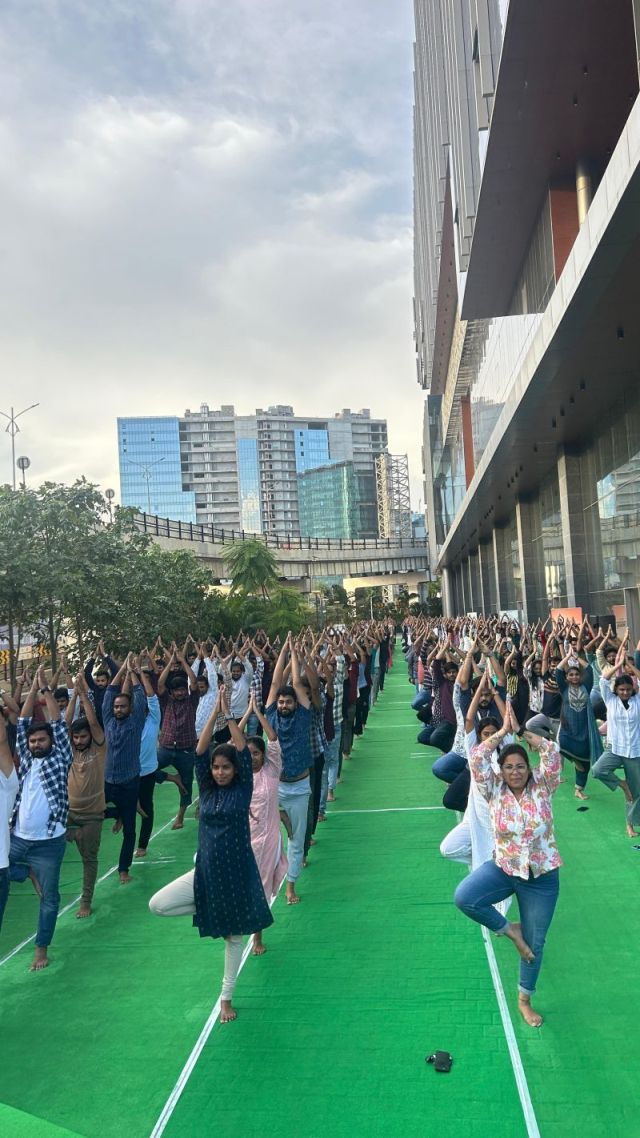 ​Phenom Celebrates International Yoga Day – Over 1100 Employees Participate Across India