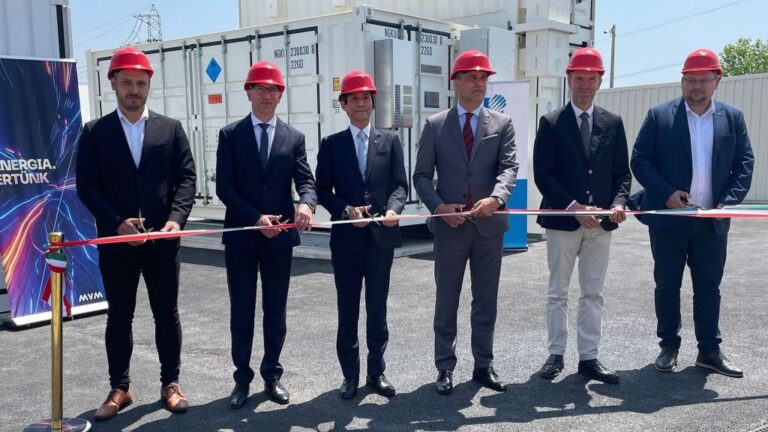 NAS Battery Handover Ceremony Held at Hungarian State-Owned Energy Company MVM