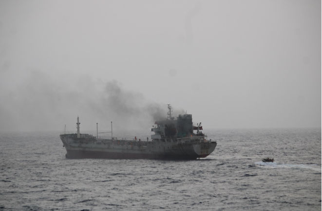 Indian Navy’s Firefighting Warriors Save MT Yi Cheng 6 From Certain Catastrophe