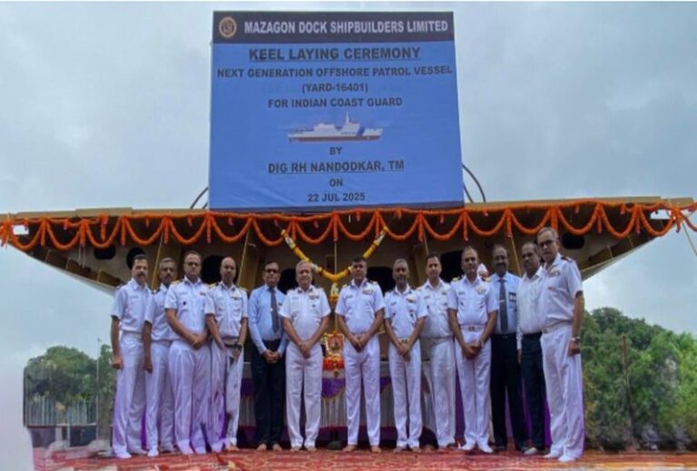 ICG’s Advanced OPV Construction Begins in Mumbai
