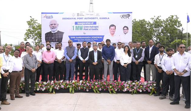 India Commissions First Indigenous Green H2 Plant at Kandla