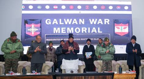 Ladakh Gets 125 Border Infrastructure Projects in Single Largest Inauguration