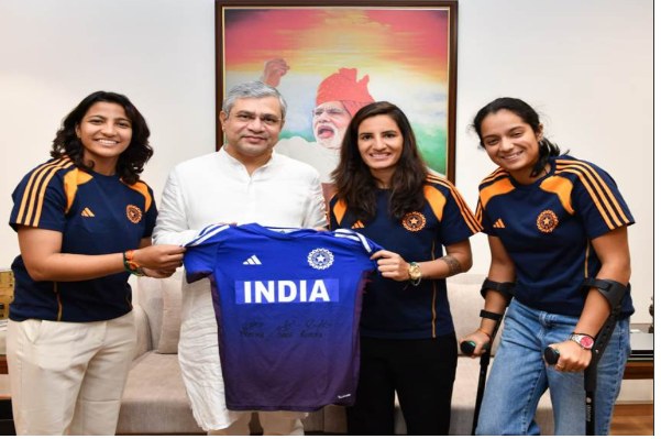 India’s Women’s World Cup Winners Get Officer Roles in Indian Railways