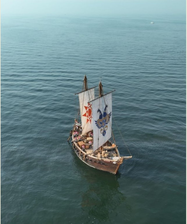 INSV Kaundinya has commenced its maiden foreign voyage from Porbandar to Muscat, Oman