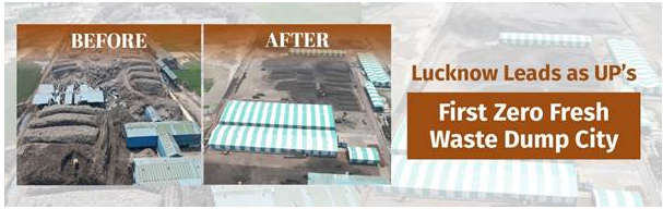 Lucknow Hits Major Cleanliness Milestone