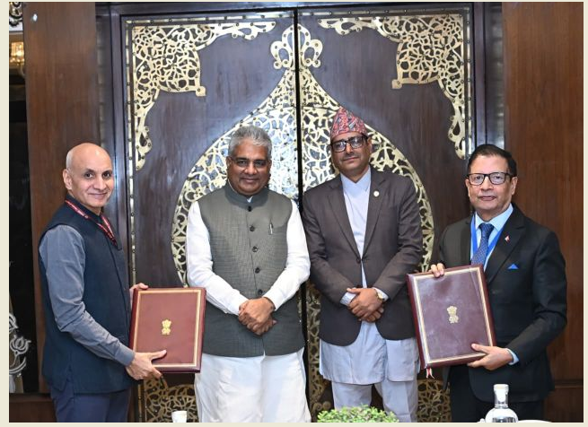 India and Nepal signed an environmental agreement