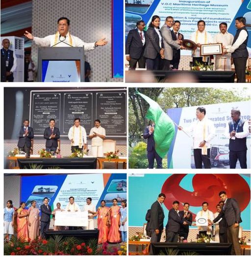 Centre Strengthens Green, Smart Port Ecosystem at VOC Port