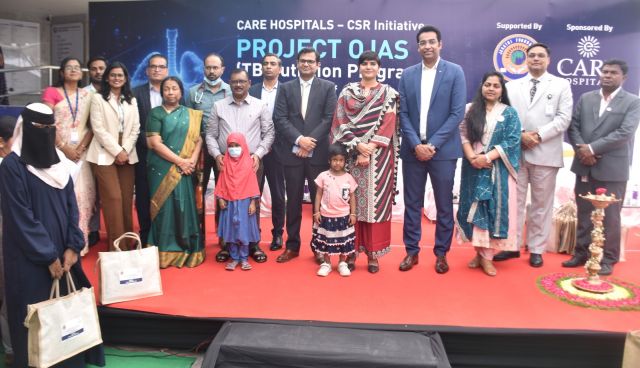 ​CARE Hospitals in Association with Jagathi Foundation Launches Flagship CSR Initiative “Project OJAS” to Support TB Patients