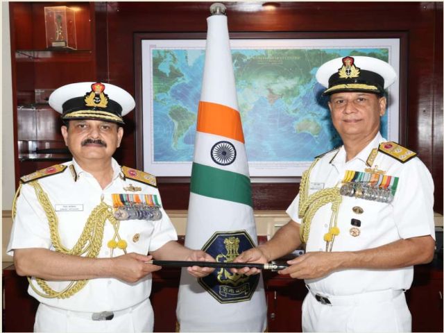 Ajay Kochhar Takes Over as Indian Navy’s 48th Vice Chief
