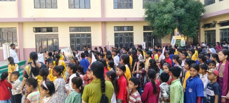 ​Jeevan Dhara Welfare Centre Rallies 268 Students in World No Tobacco Day Awareness March