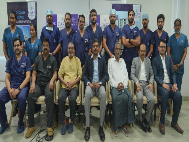 ​CARE Hospitals Vizag Successfully Treats High-Risk Heart Patients with Advanced Minimally Invasive Surgery