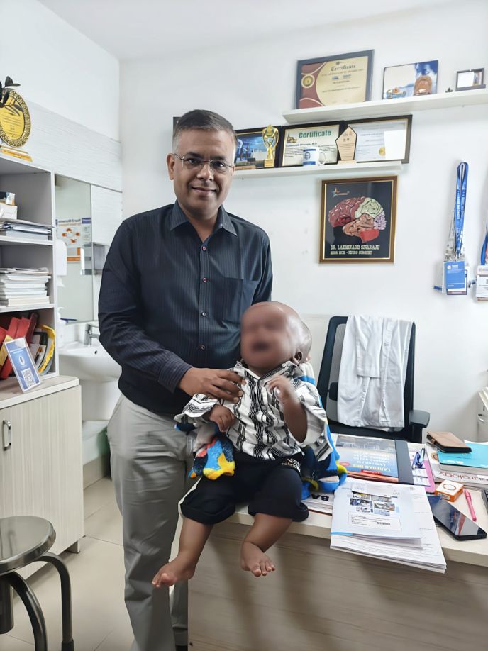 Two Brain Procedures in One Surgery: CARE Hospitals Saves 9-Month-Old Somali Baby with Very Rare Brain Tumour Causing Life-Threatening Hydrocephalus