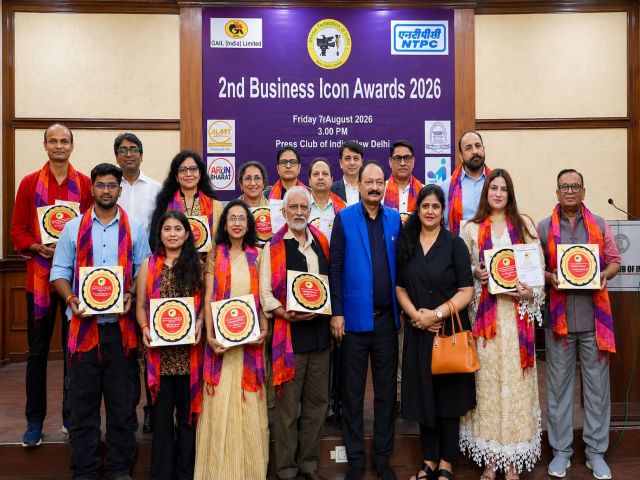 ​Media Federation of India Recognises Excellence Across Key Sectors at 2nd Business Icon Awards 2026